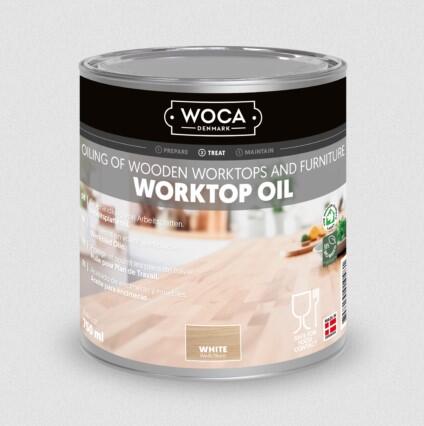 Köksbänksolja Woca Vit 750ml