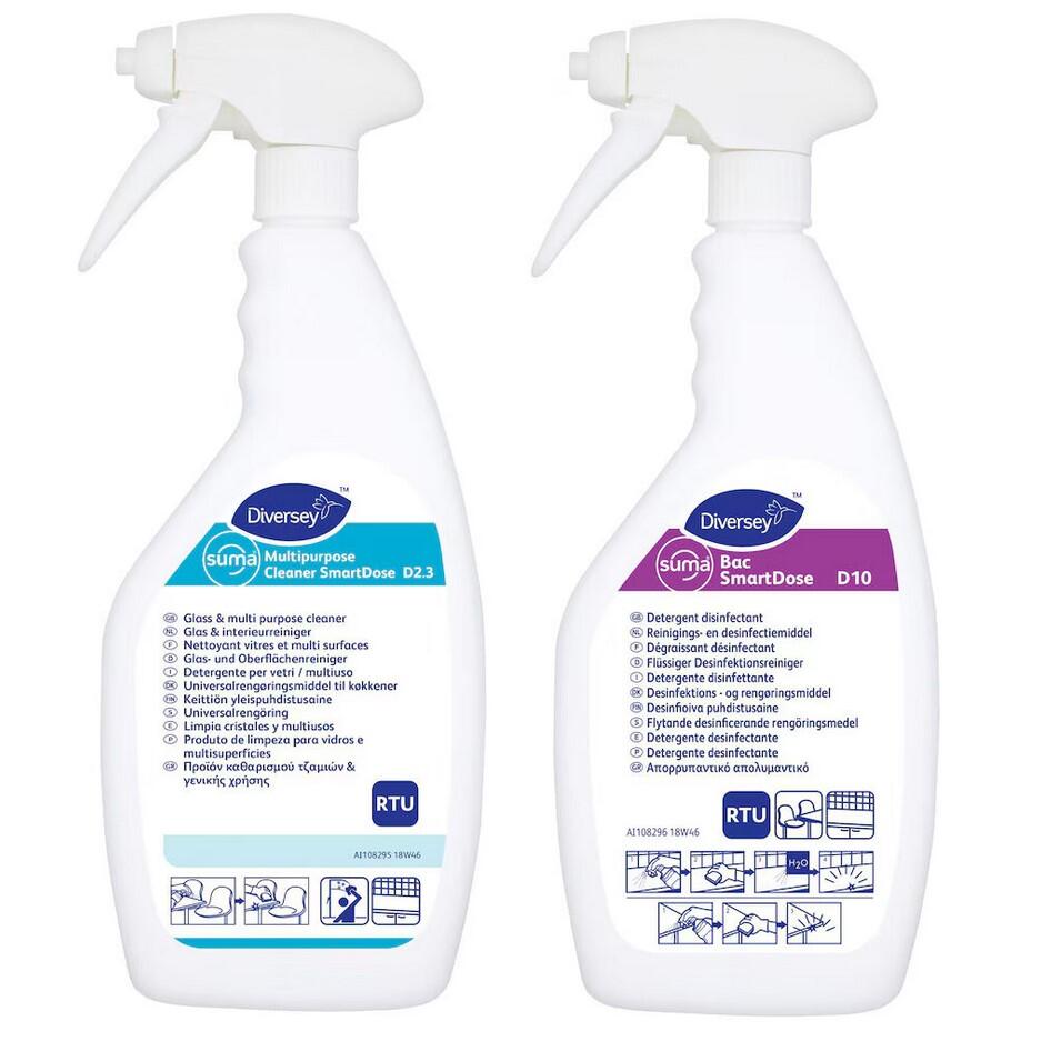 Sprayflaska Diversey till SmartDose Tom 750ml