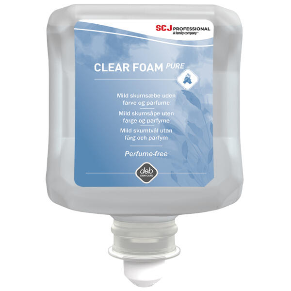 Dispenser Skumtvål SC Johnson Clear Foam Pure 1L