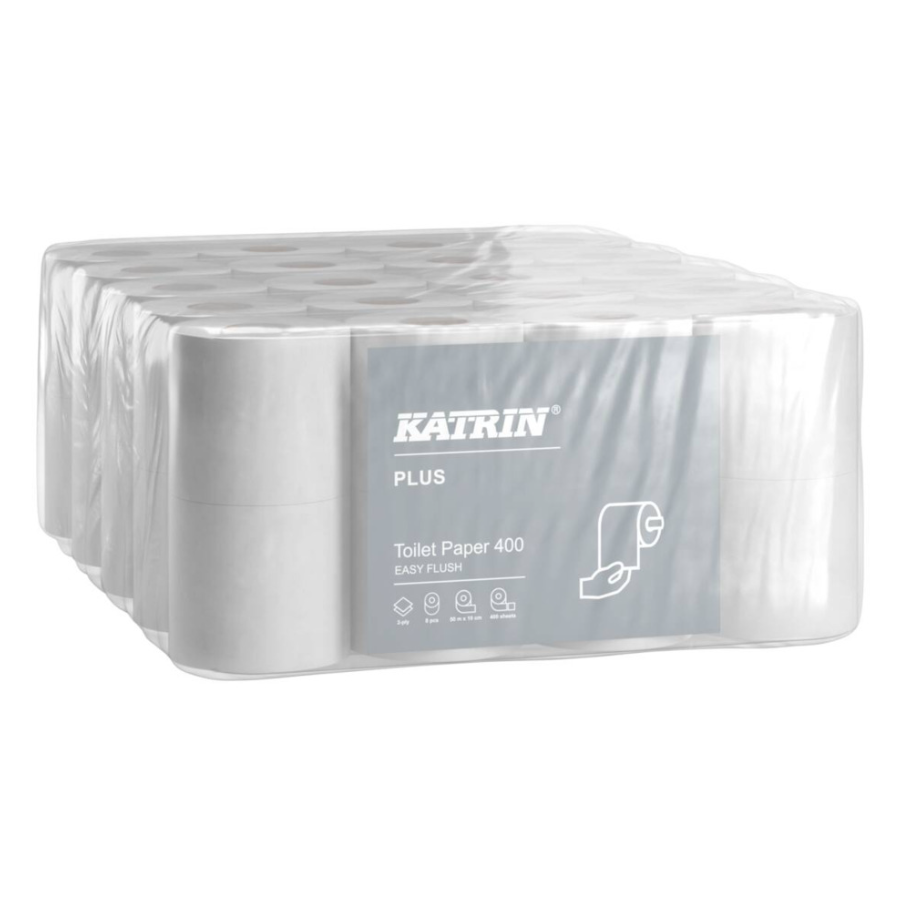 Toalettrulle Katrin Plus Easy Flush 400 40rl