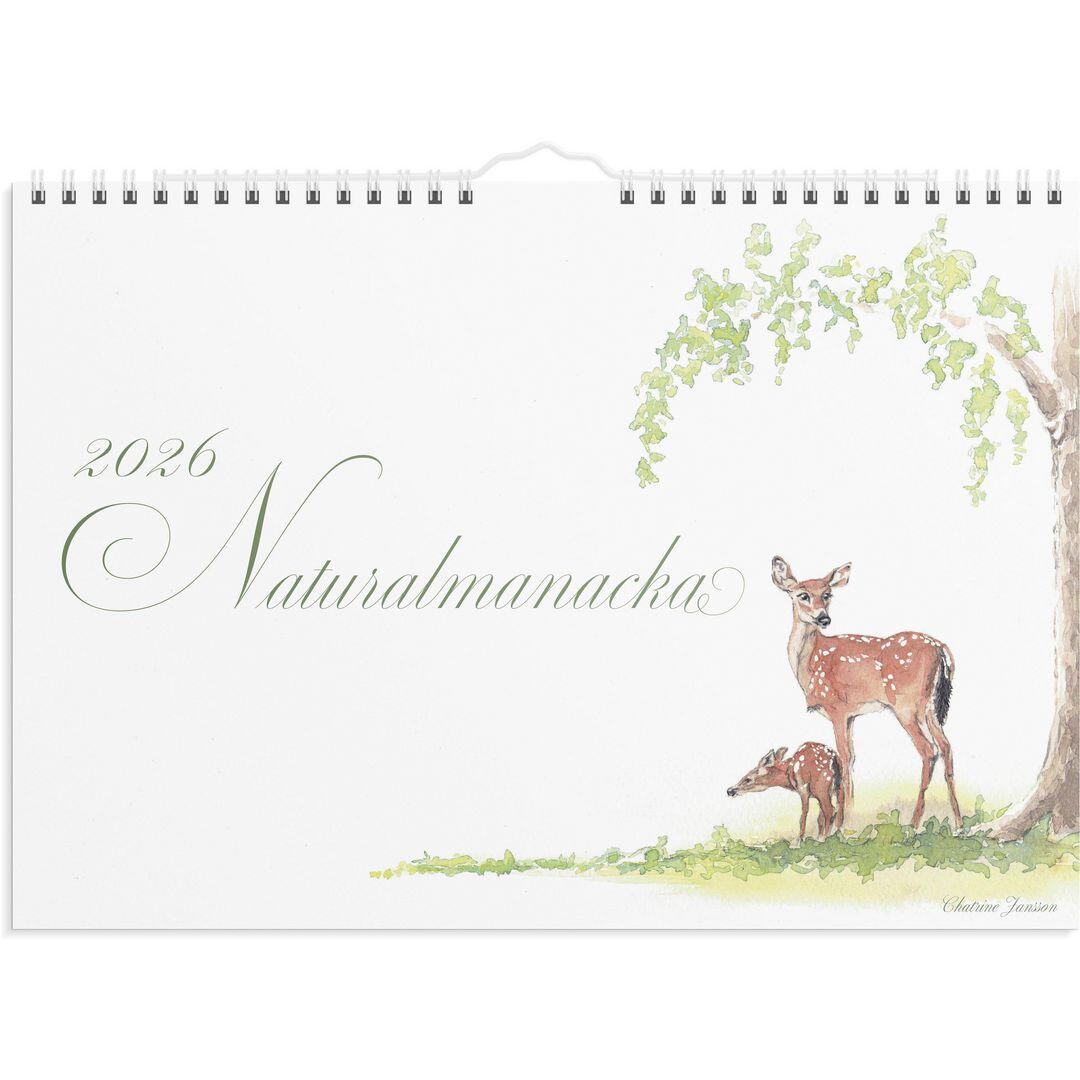 Bildkalender Burde Naturalmanacka 2026