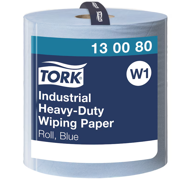 Industripapper Tork Avtorkning Extra Kraftigt Premium Blå