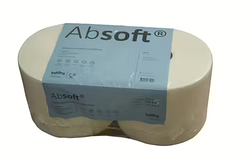 Torkrulle Infibra Absoft Vit 30cmx200m 2rl