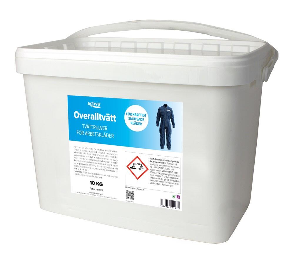 Pulvertvättmedel Activa Overalltvätt 10kg
