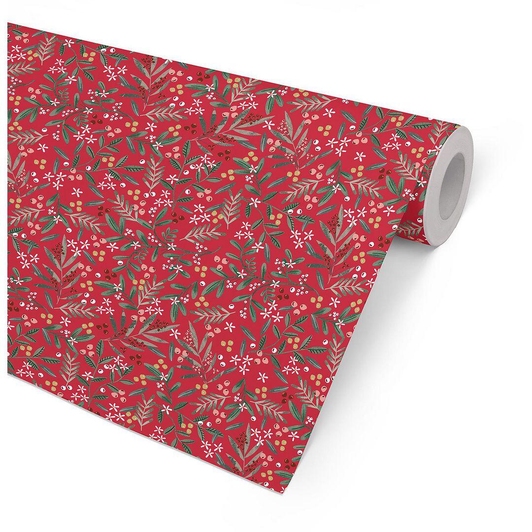Julpapper Hedlunds Skimmia 57cmx154m