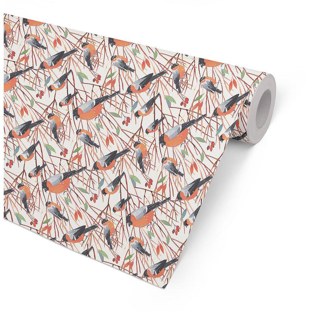 Julpapper Hedlunds Rödhake 57cmx154m