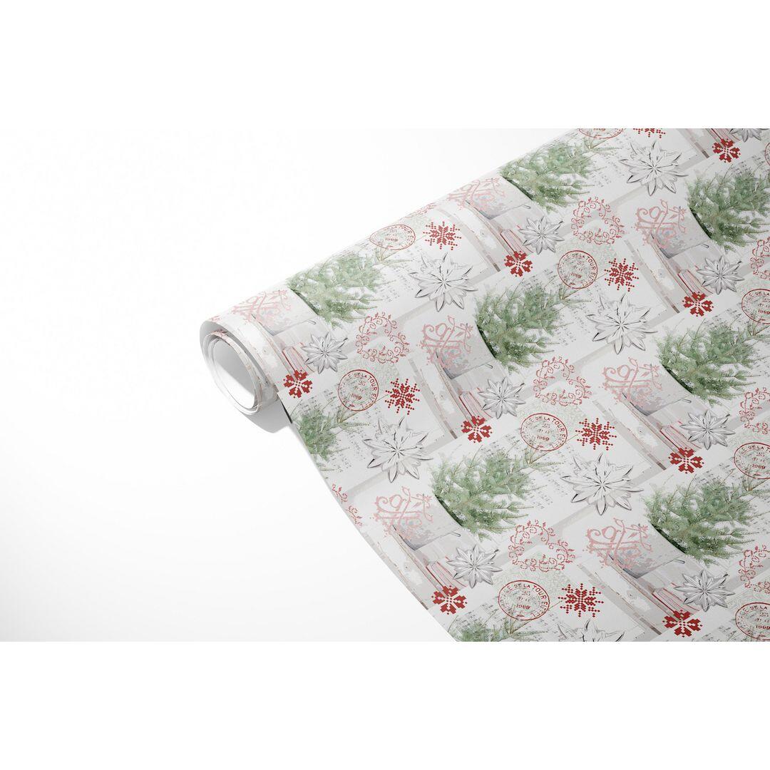 Julpapper Hedlunds Pinetree 38cmx165m