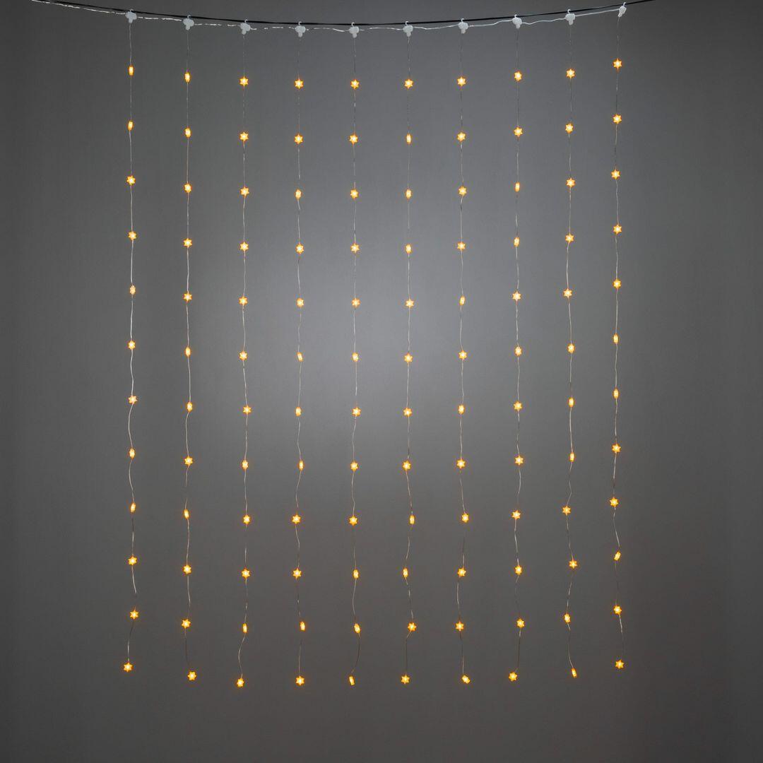 Ljusslinga Konstsmide Gardin Star LED USB 135x180cm