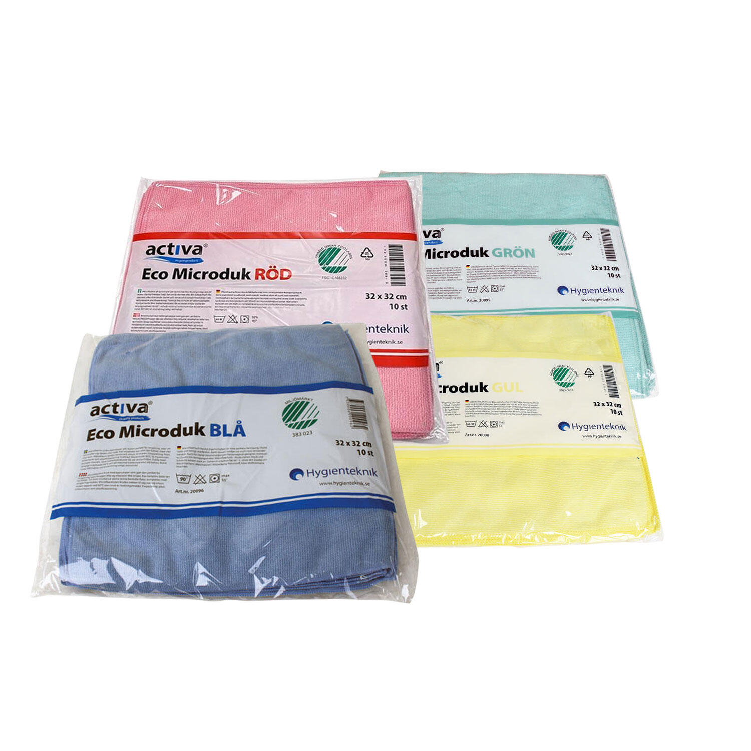 Mikrofiberduk Activa Eco 32x32cm