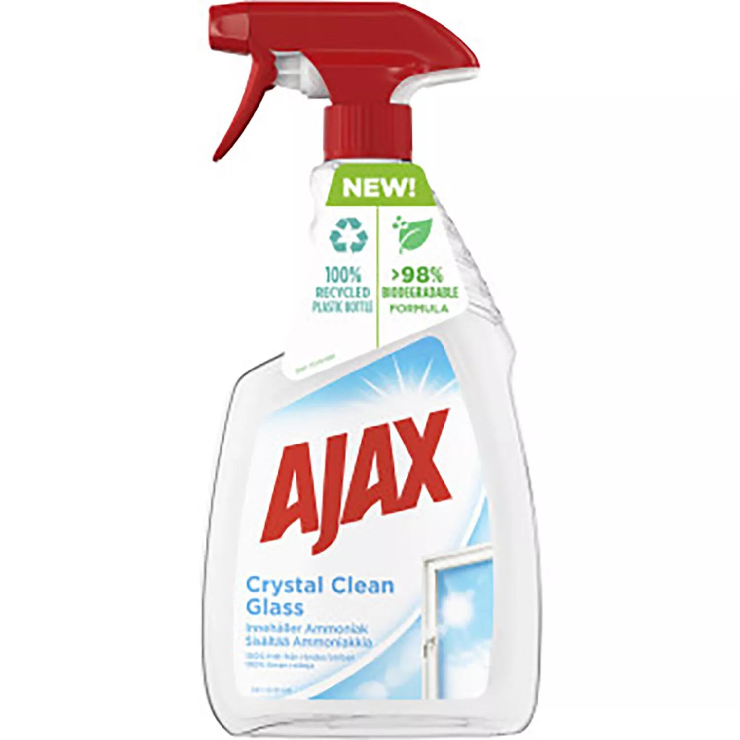 Fönsterputsmedel Ajax Crystal Spray 750ml