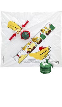 Andningsmask Cederroth i Nyckelring