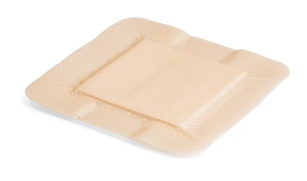 Skumförband Evercare Luofucon Silikon Border Steril Beige 12.5x12.5cm 10st