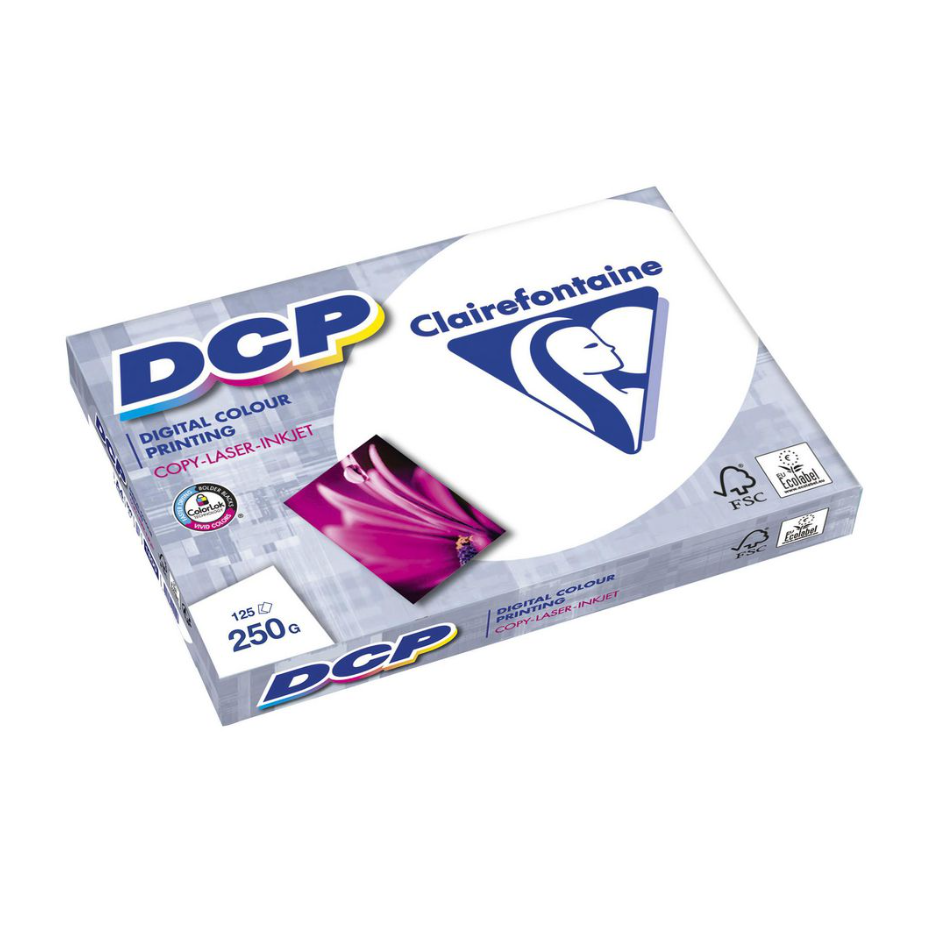 Kopieringspapper Clairefontaine DCP 1858 oh A3 250g 125st