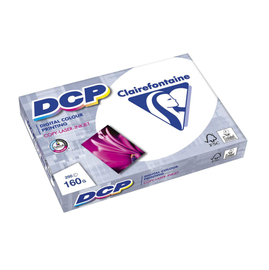 Kopieringspapper Clairefontaine DCP 1843 oh A3 160g 250st