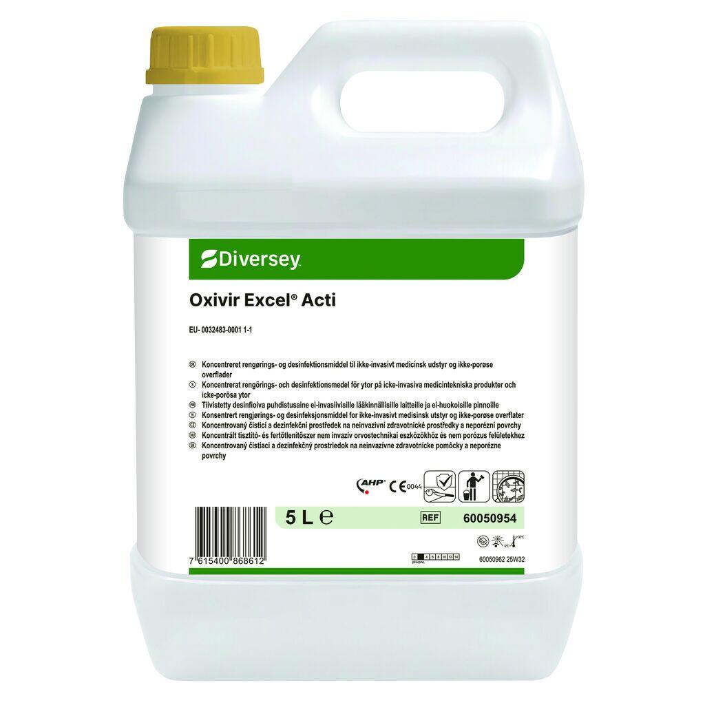 Ytdesinfektion Diversey Oxivir Excel Acti 5L