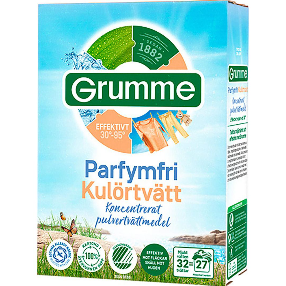 Tvättmedel Grumme Kulörtvätt 1.12kg