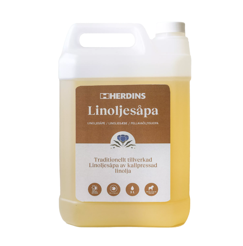 Linoljesåpa Herdins Naturell 5L