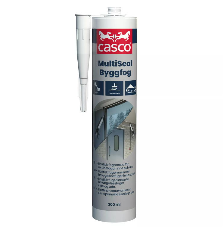 Byggfog Casco Multiseal Vit 300ml