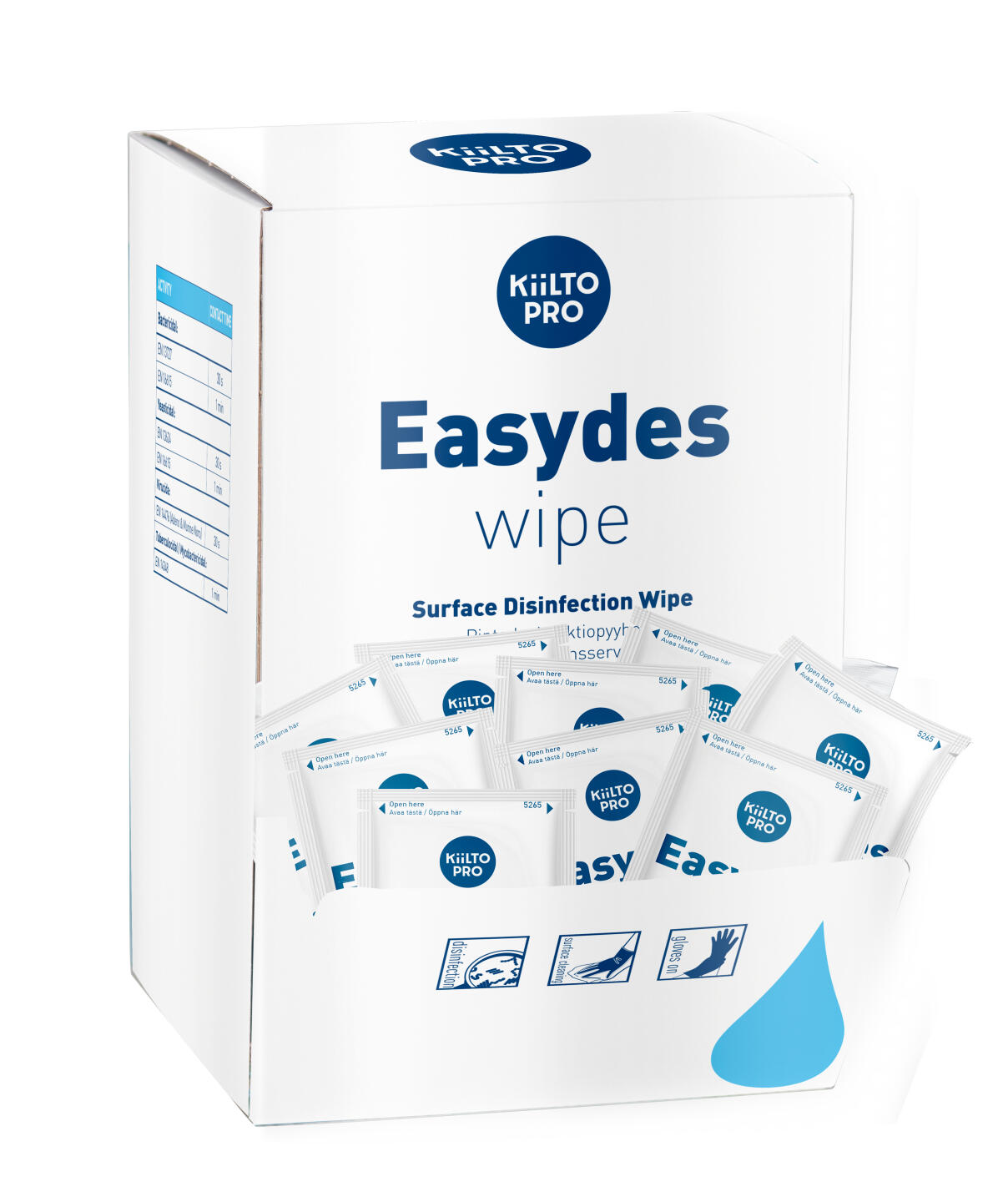 Desinfektionsservett Kiilto Pro Easydes 150st