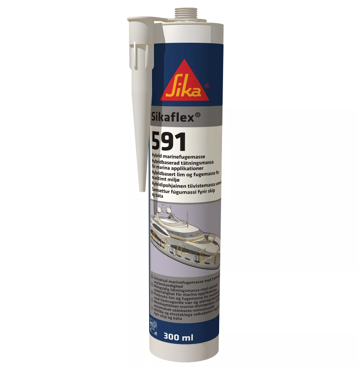 Fogmassa Sikaflex 591 Svart 300ml