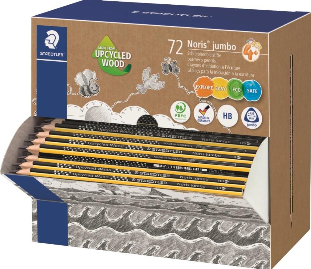 Blyertspenna Staedtler Noris Jumbo 119 HB 72st