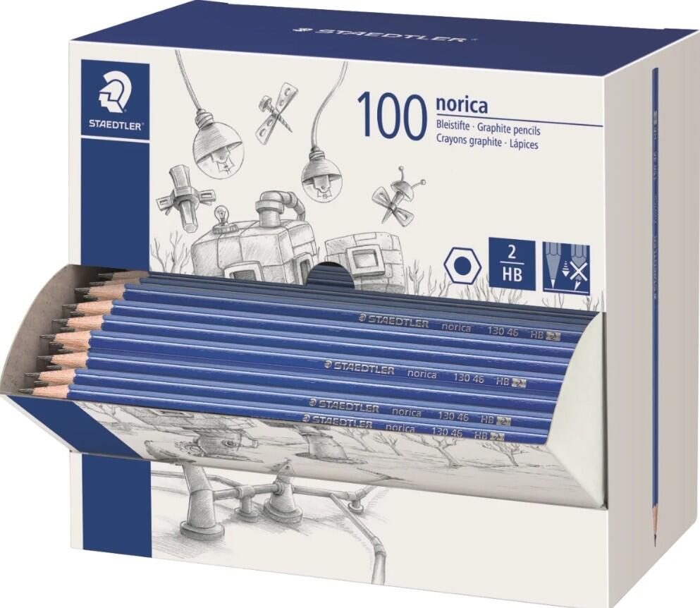 Blyertspenna Staedtler Norica 130 HB 100st
