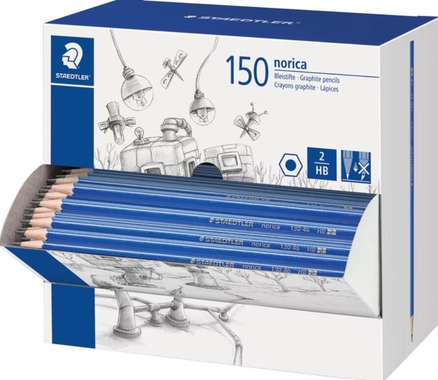 Blyertspenna Staedtler Norica 130 HB 150st