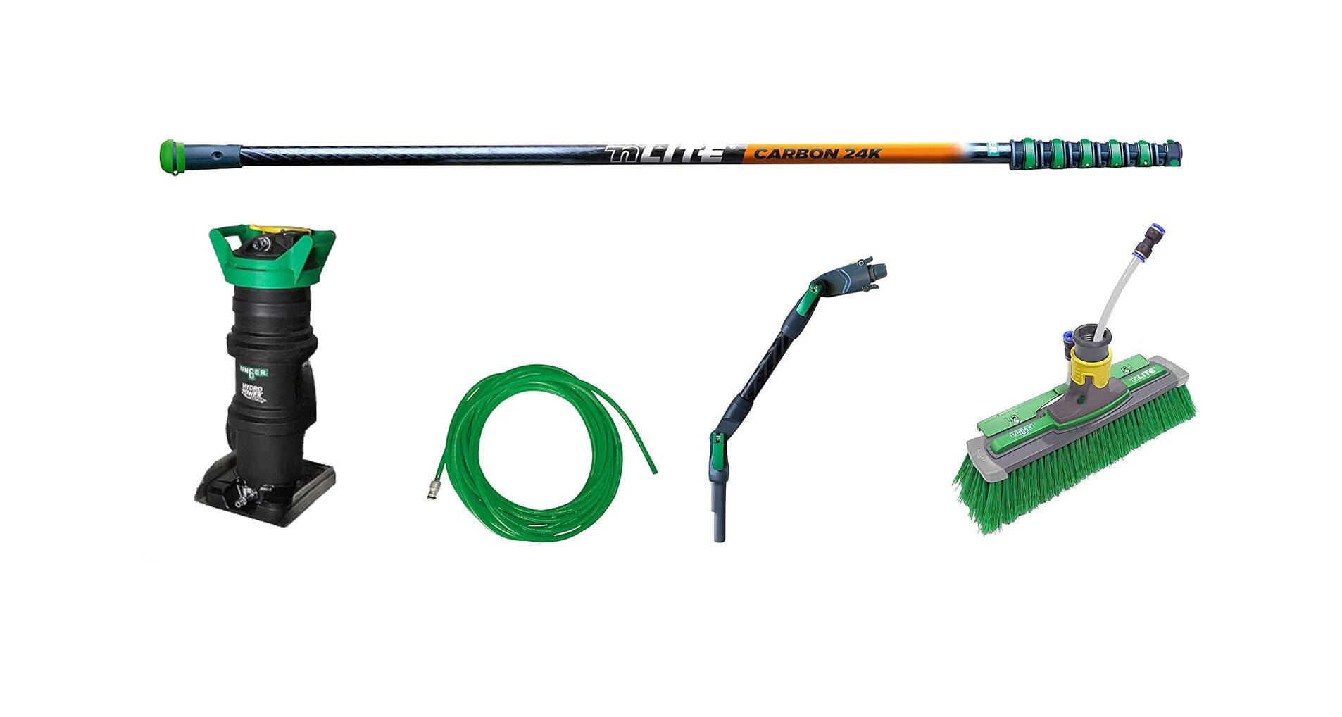 Vattenkraft Unger HydroPower Ultra Advanced Kit Carbon Utan Vagn 24K 8.6m
