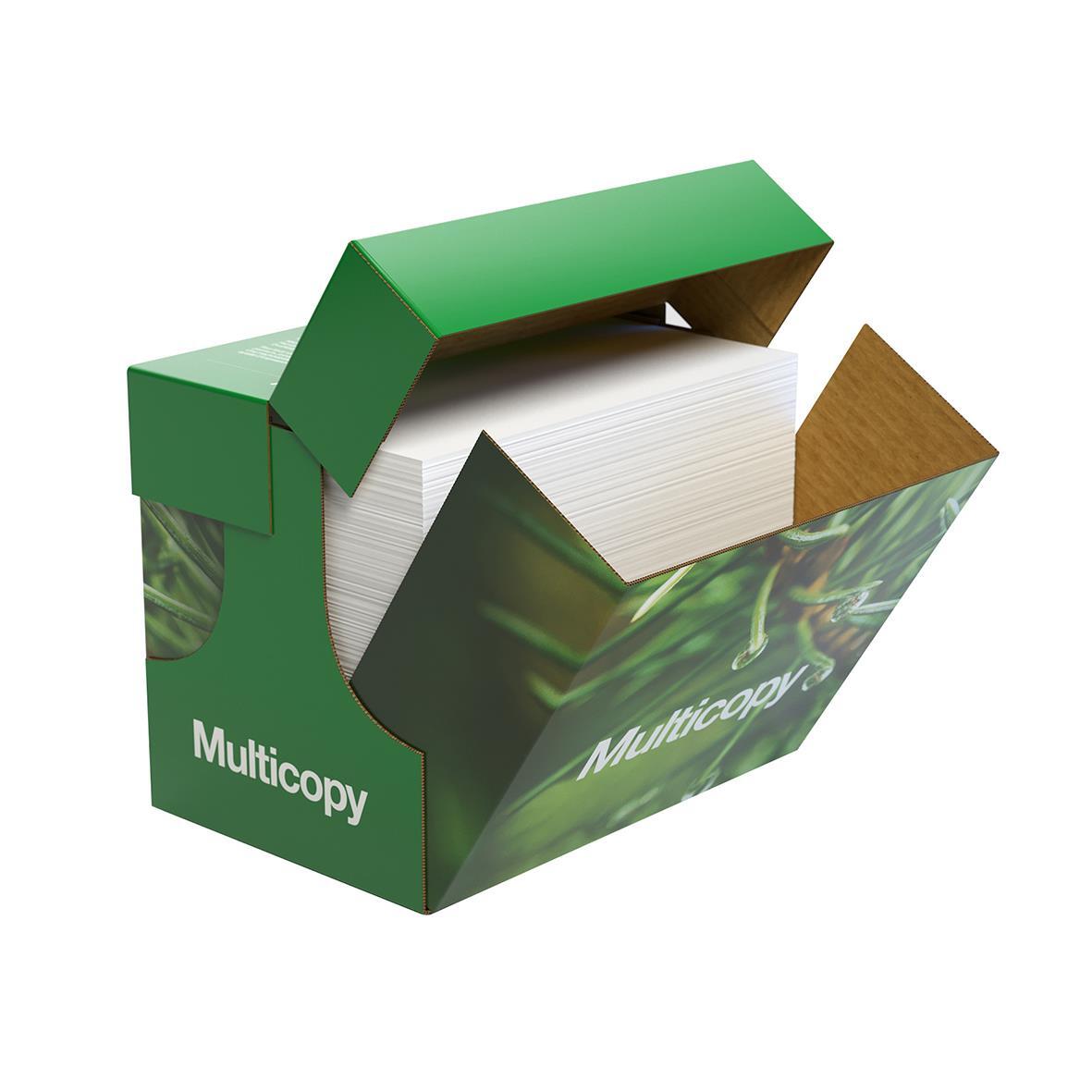 Kopieringspapper Multicopy Xpressbox Hålat XP A4 80g 2500st