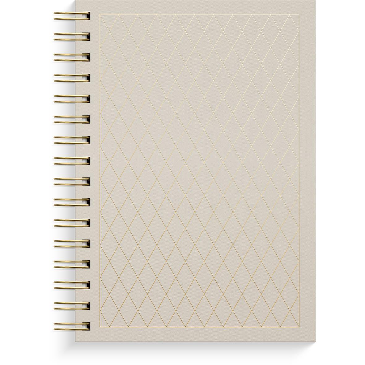 Anteckningsbok Burde Diamond Pattern A5 Linjerad 150 Blad