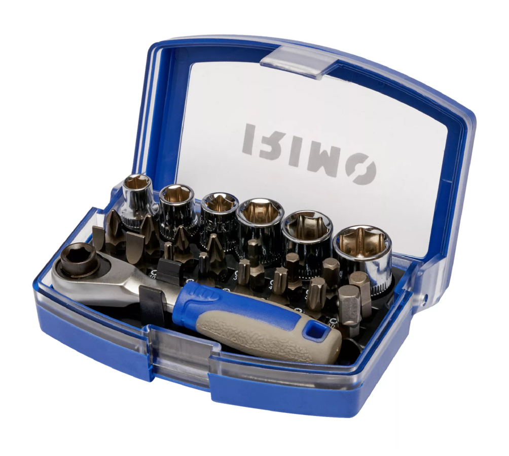 Hyls- och bitssats Irimo 1/4´ 23 Delar