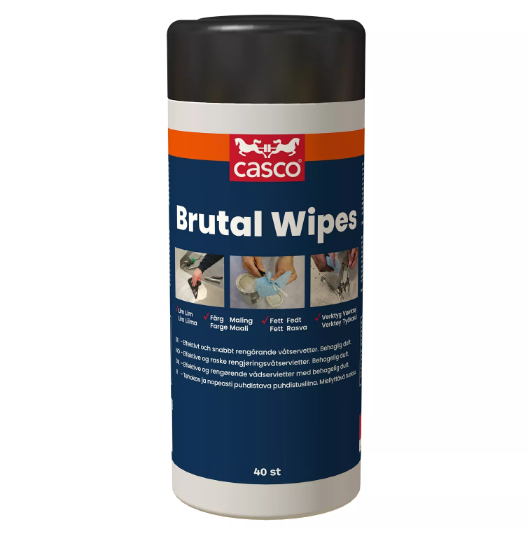 Brutal Wipes Casco 40st