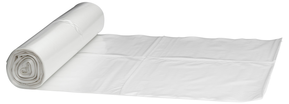 Plastsäck KBM Polyeten Transparent 110L 20my 25st/rl