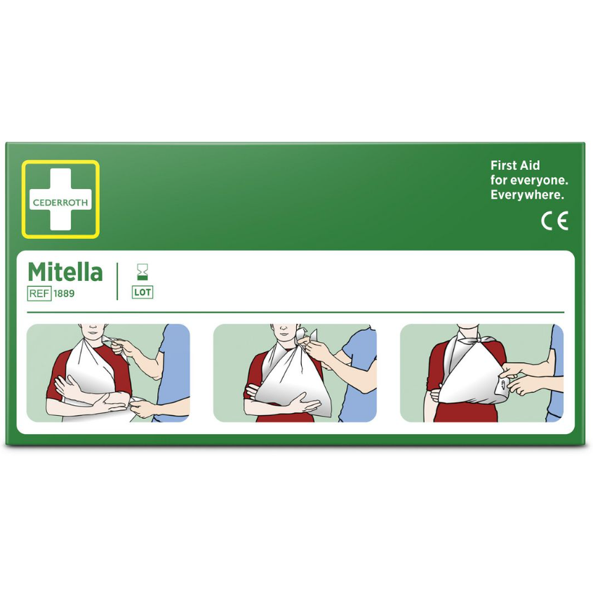 Mitella Cederroth 96x96x136mm 2st