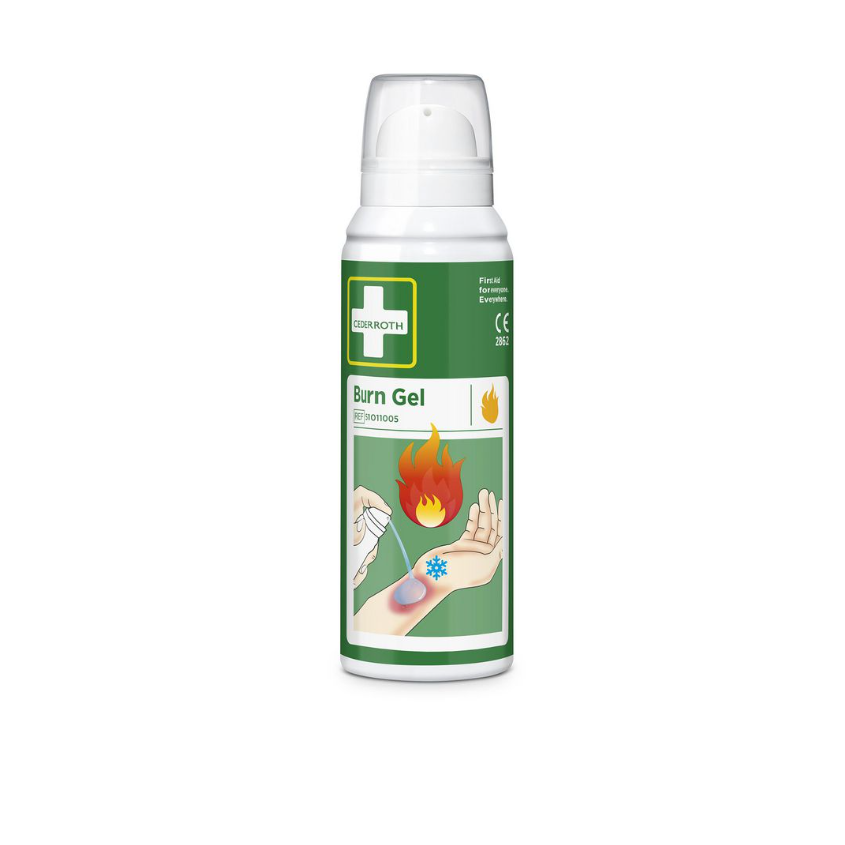 Burn Gel Spray Cederroth med Brännskadegel 100ml