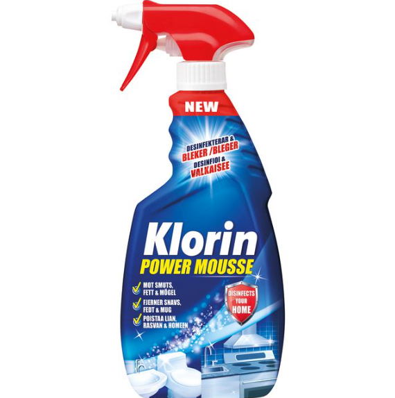 Rengöringsmedel Klorin Mousse 500ml