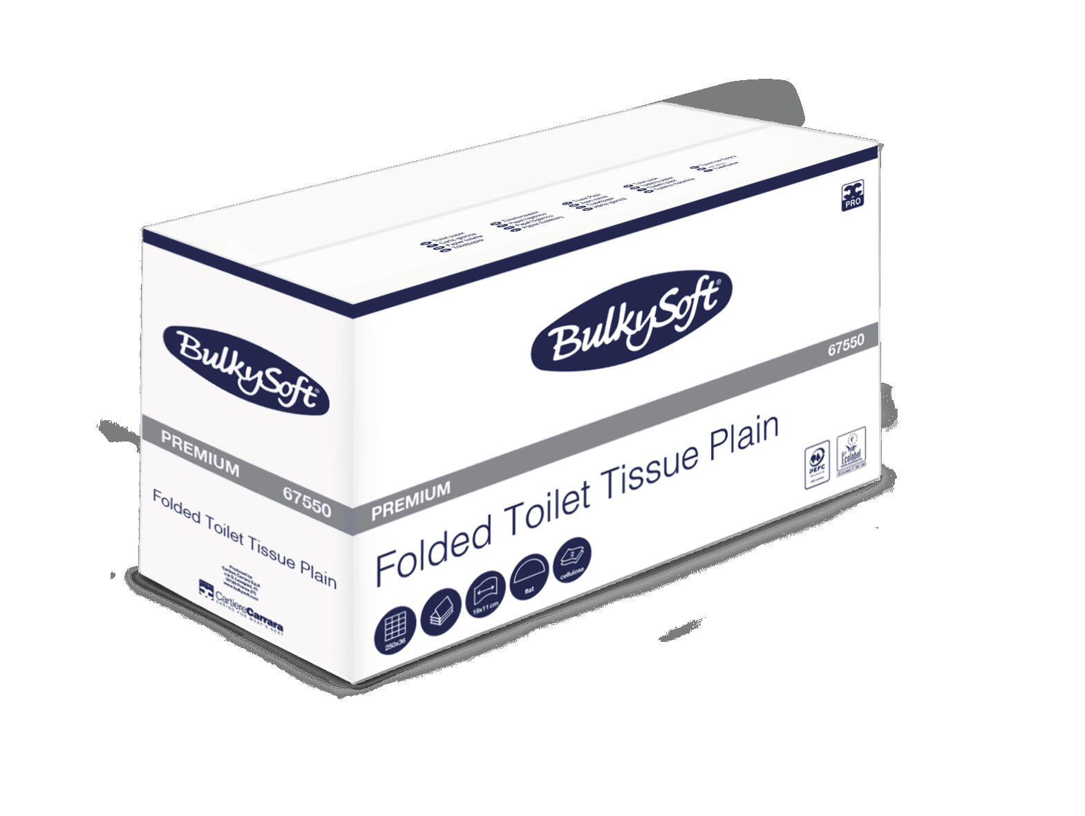 Toalettpapper Bulkysoft Premium 2-Lag Vit 36fp