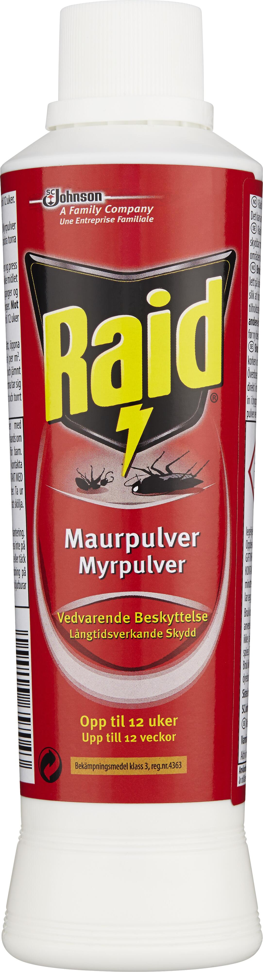 Myrpulver Raid 250g