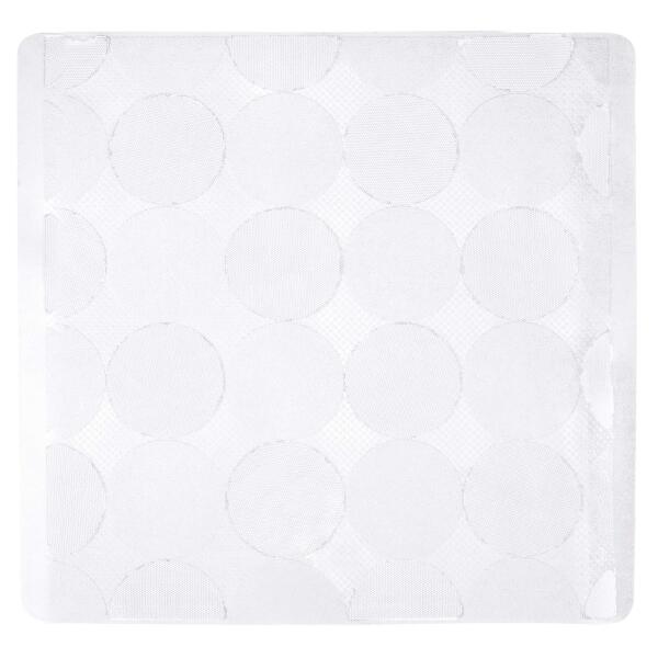 Halkmatta Duschy Bubbles Vit 50x50cm