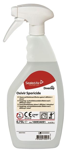Rengöringsmedel Diversey Oxivir Sporicide 750ml