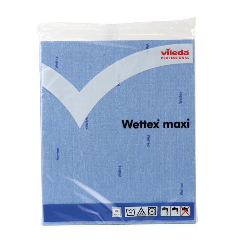 Svampduk Vileda Professional Wettex Maxi Blå 10st