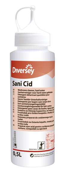 Appliceringsflaska Diversey till Sani Cid DI 500ml