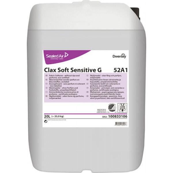 Sköljmedel Diversey Clax Soft Sensitive G 20L