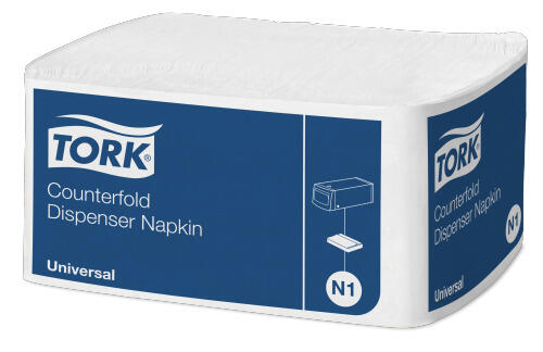 Dispenserservett Tork Counterfold Universal N1 24fp