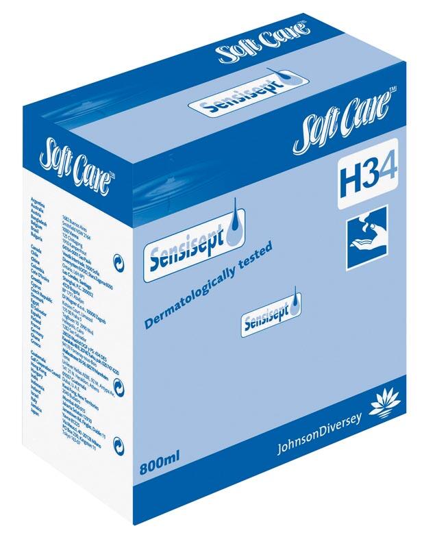 Handtvål Diversey Refill Soft Care Sensisept H34 800ml