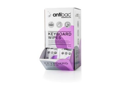 Desinfektionsservett Antibac för Keyboard 80st