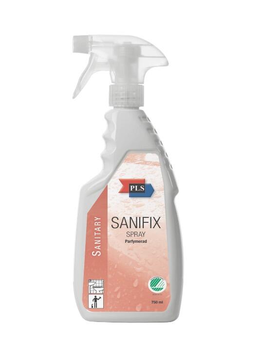 Sanitetsrent PLS Sanifix Spray Parfymerad 750ml