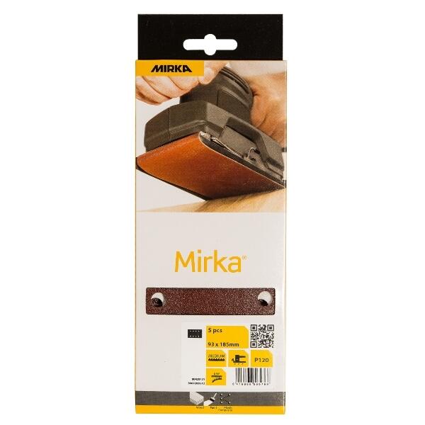 Slipark Mirka P80 8-hål 93x185mm 5st