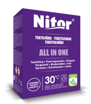 Textilfärg Nitor All in One Lavendel 230g