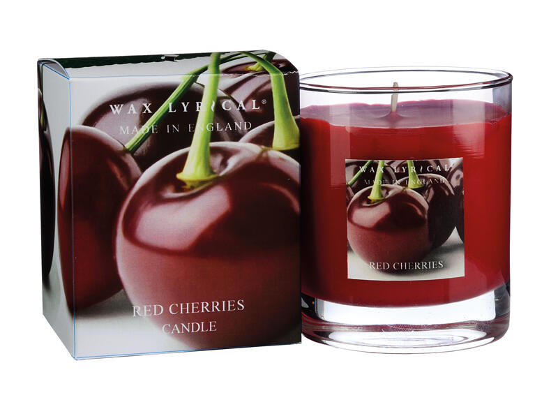 Doftljus Wax Lyricals i Glas Red Cherries 35-40 h